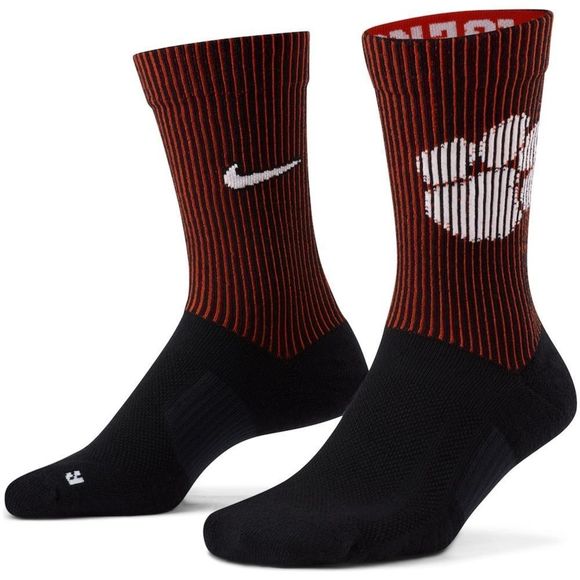 Nike Other - Nike Multiplier X NCAA Clemson University Tigers 2 Pack Dri-Fit Socks Home Away